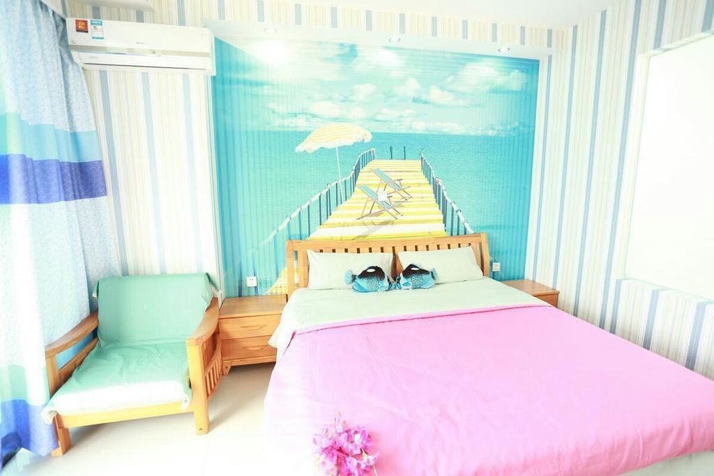 Sanya 1119 Theme Apartment Habitación foto