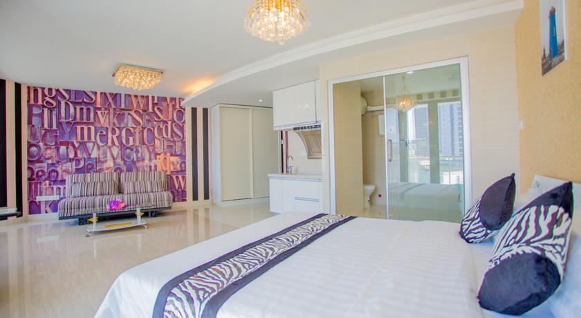 Sanya 1119 Theme Apartment Habitación foto